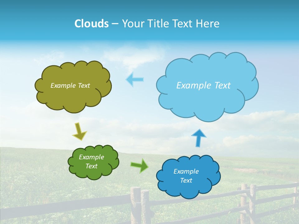 Plant Scene Beauty PowerPoint Template