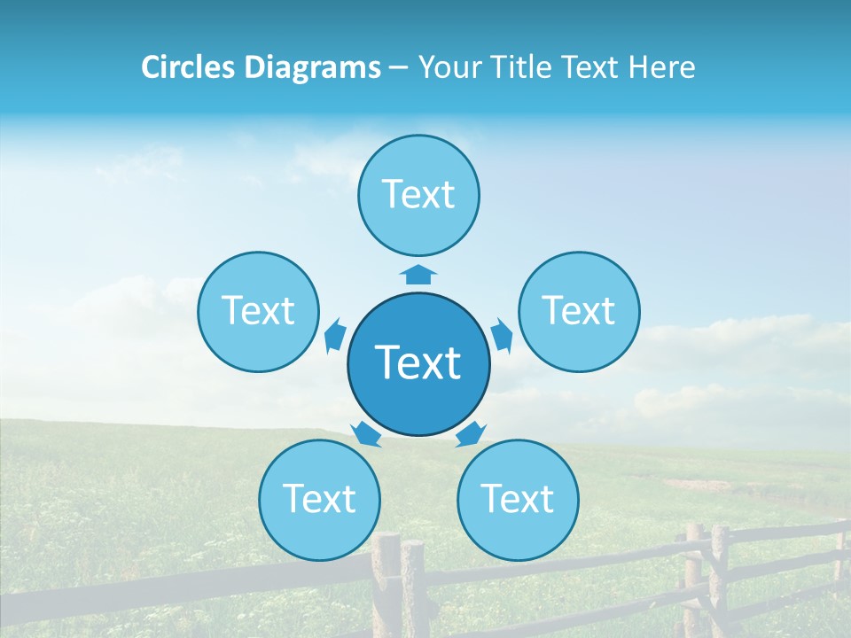 Plant Scene Beauty PowerPoint Template