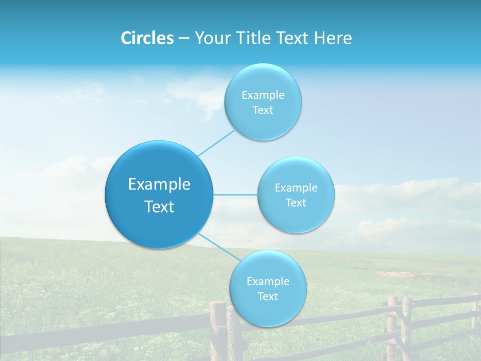 Plant Scene Beauty PowerPoint Template