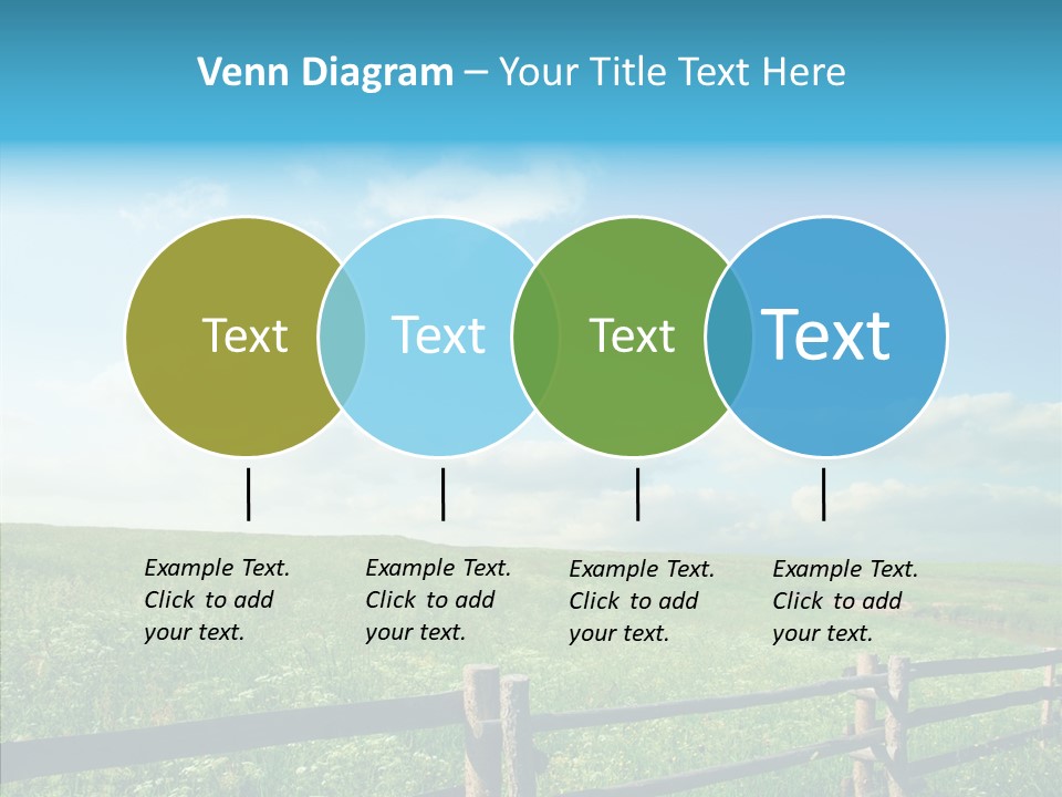 Plant Scene Beauty PowerPoint Template