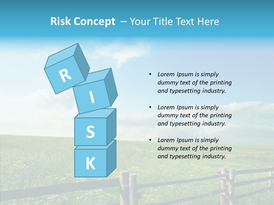 Plant Scene Beauty PowerPoint Template