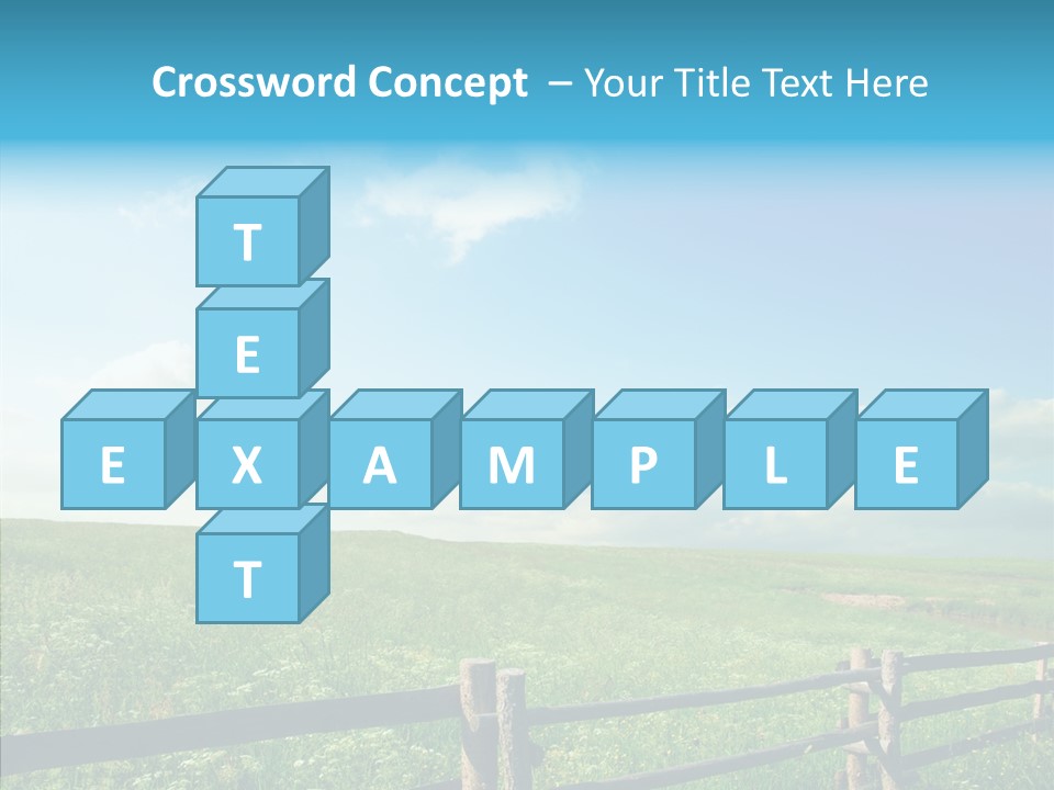 Plant Scene Beauty PowerPoint Template