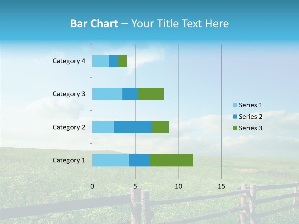 Plant Scene Beauty PowerPoint Template