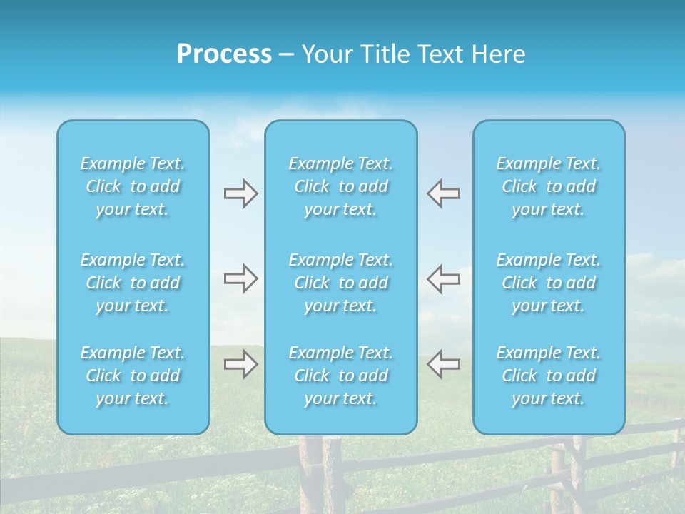 Plant Scene Beauty PowerPoint Template