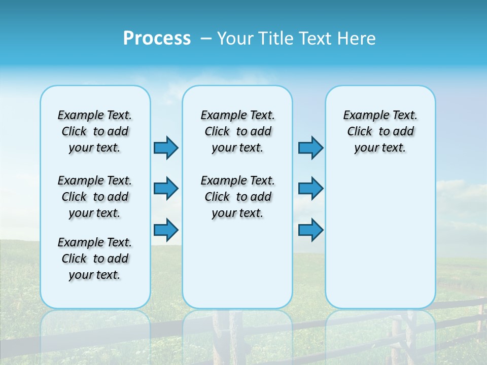 Plant Scene Beauty PowerPoint Template