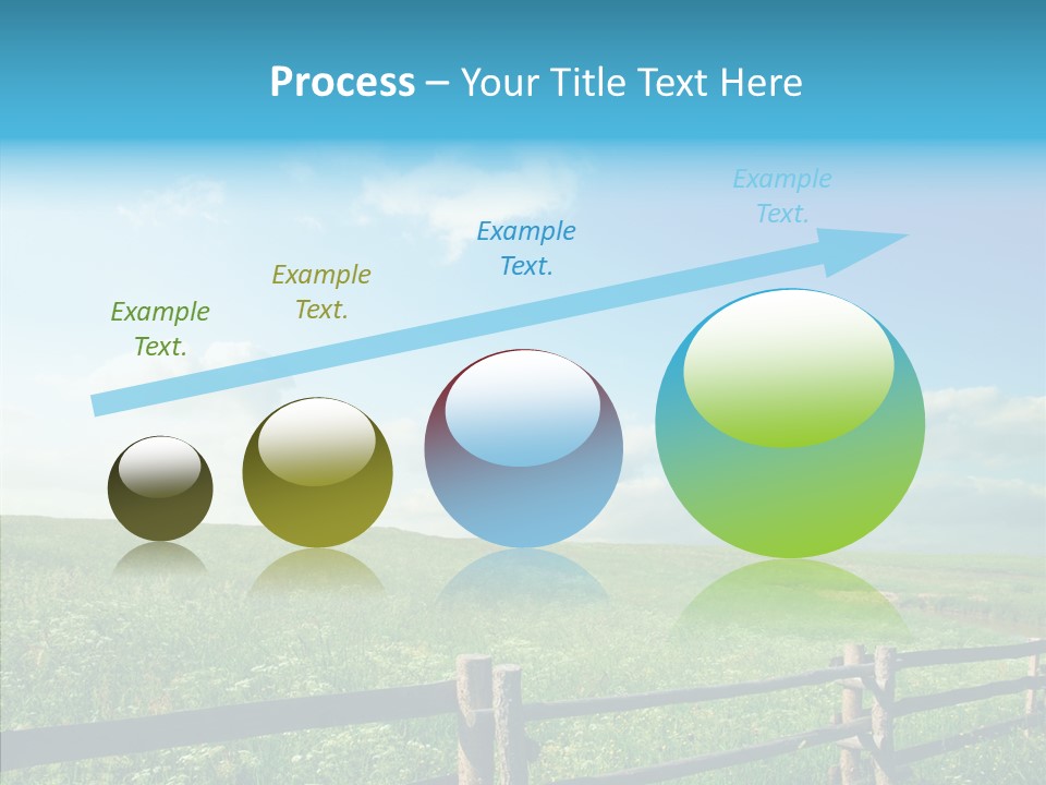 Plant Scene Beauty PowerPoint Template