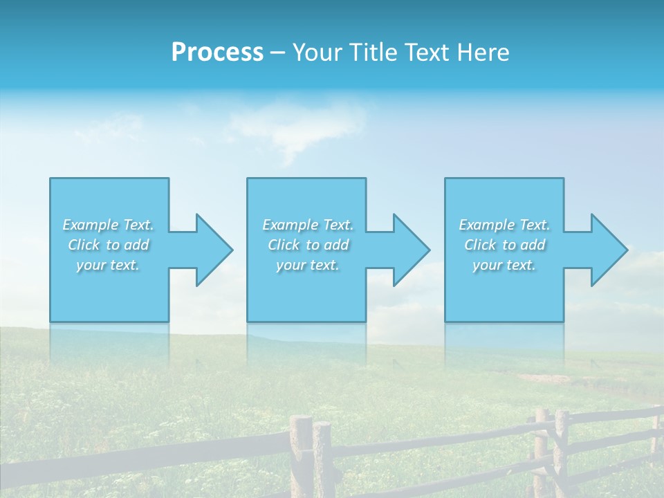 Plant Scene Beauty PowerPoint Template