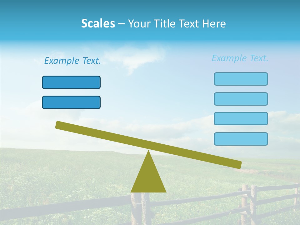 Plant Scene Beauty PowerPoint Template