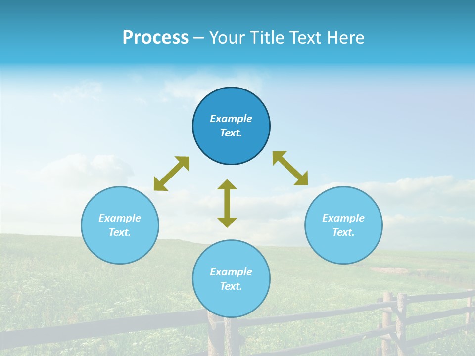 Plant Scene Beauty PowerPoint Template