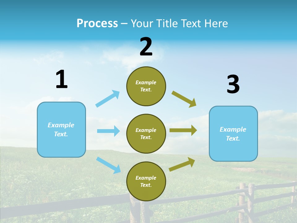 Plant Scene Beauty PowerPoint Template