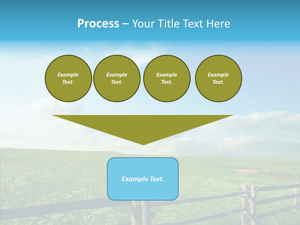 Plant Scene Beauty PowerPoint Template