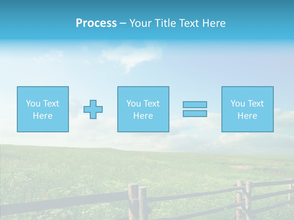 Plant Scene Beauty PowerPoint Template