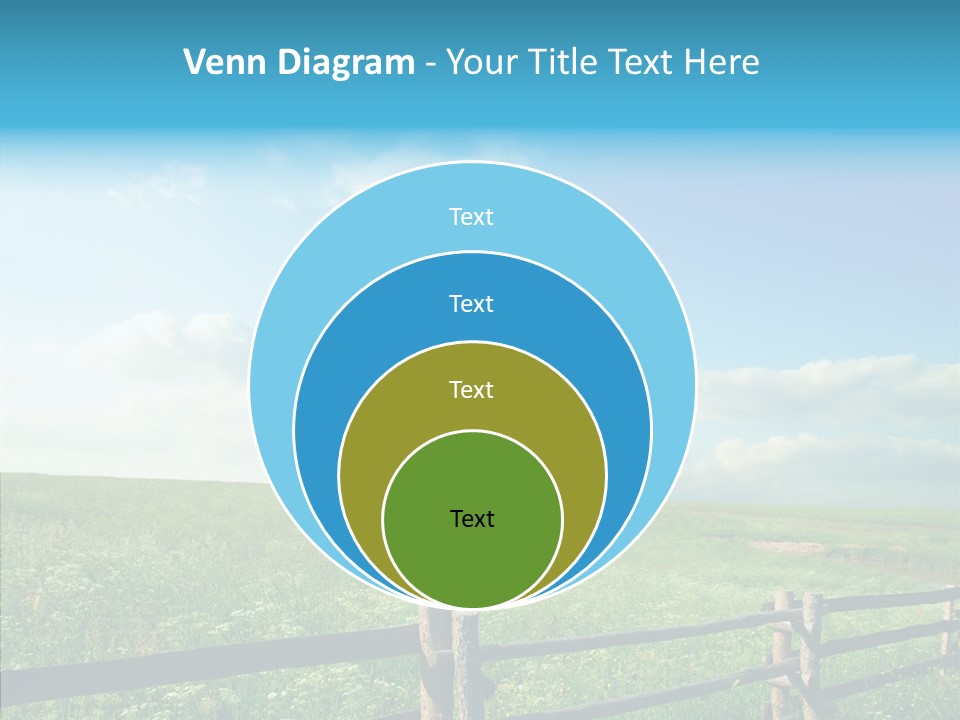 Plant Scene Beauty PowerPoint Template
