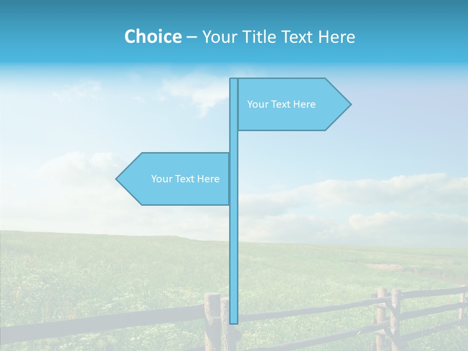 Plant Scene Beauty PowerPoint Template