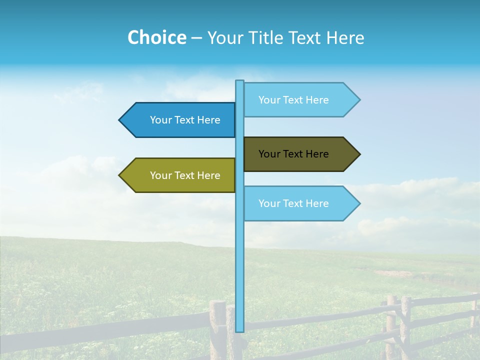 Plant Scene Beauty PowerPoint Template