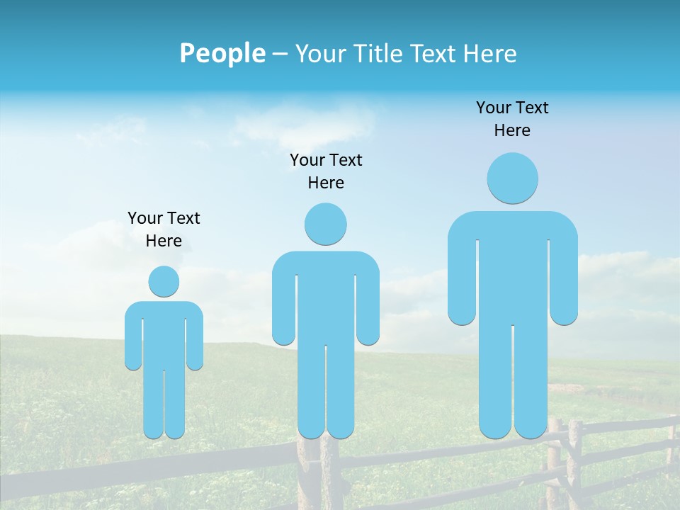 Plant Scene Beauty PowerPoint Template