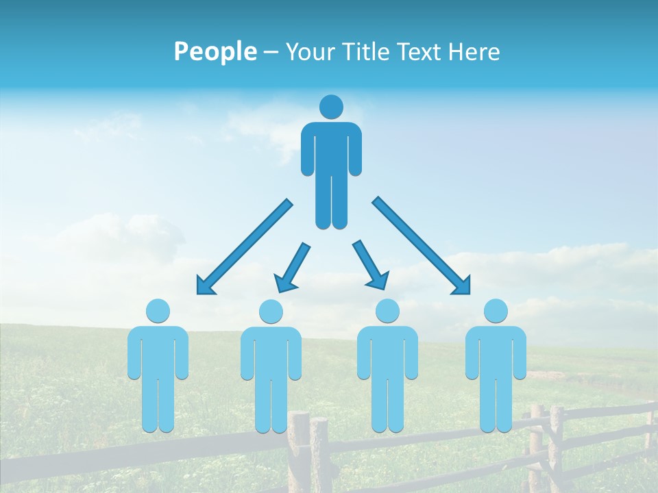 Plant Scene Beauty PowerPoint Template