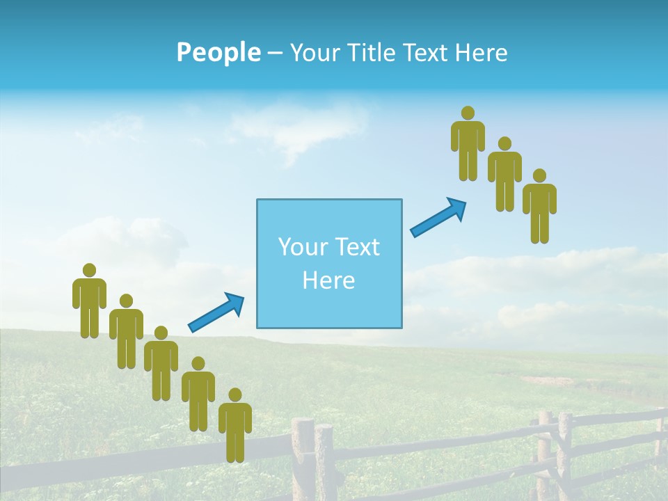 Plant Scene Beauty PowerPoint Template