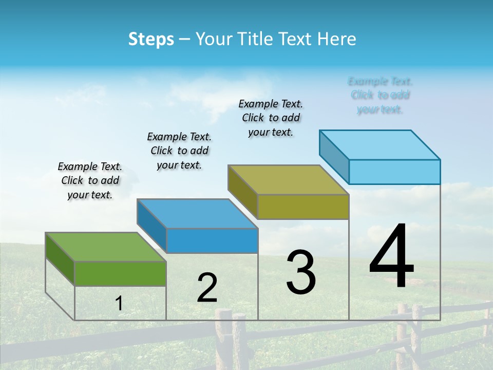 Plant Scene Beauty PowerPoint Template