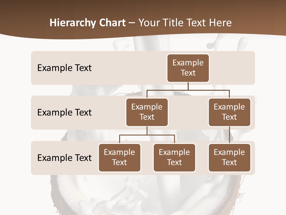 Fruit White Food PowerPoint Template