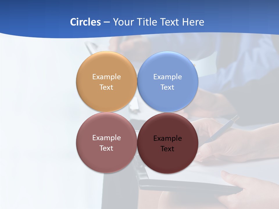 Writing Conference Communication PowerPoint Template