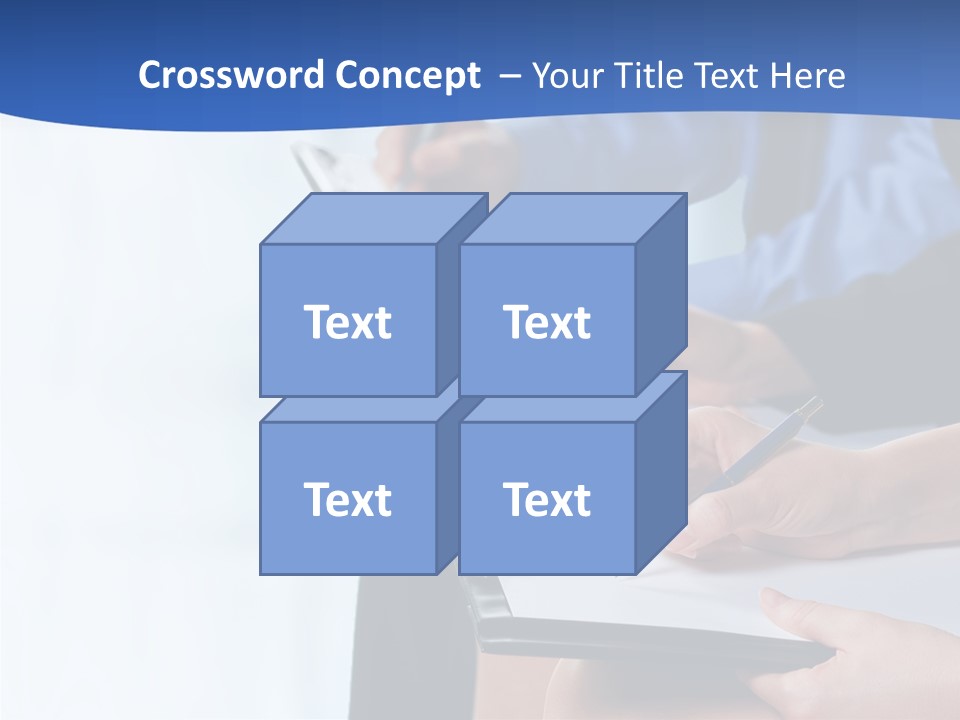 Writing Conference Communication PowerPoint Template