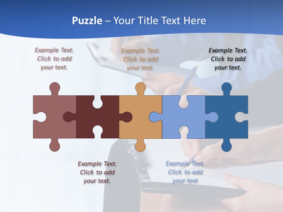 Writing Conference Communication PowerPoint Template