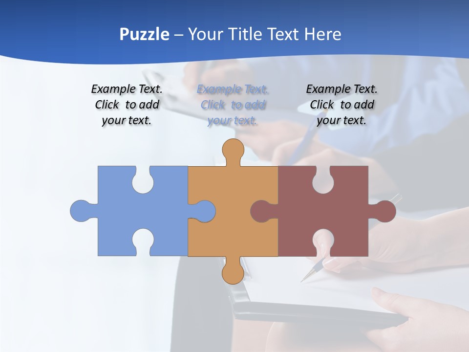 Writing Conference Communication PowerPoint Template