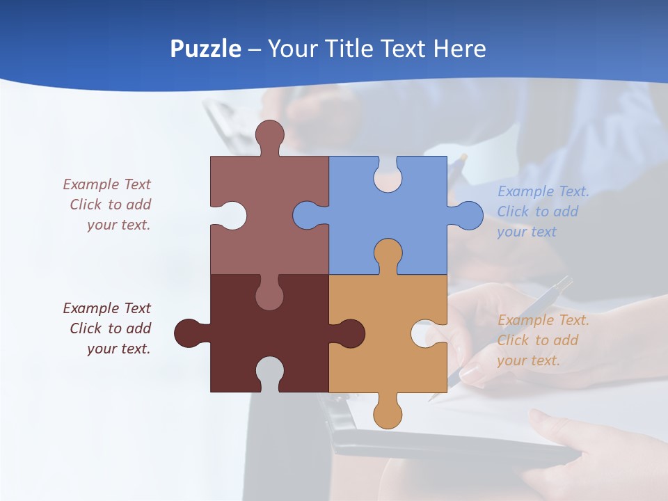 Writing Conference Communication PowerPoint Template