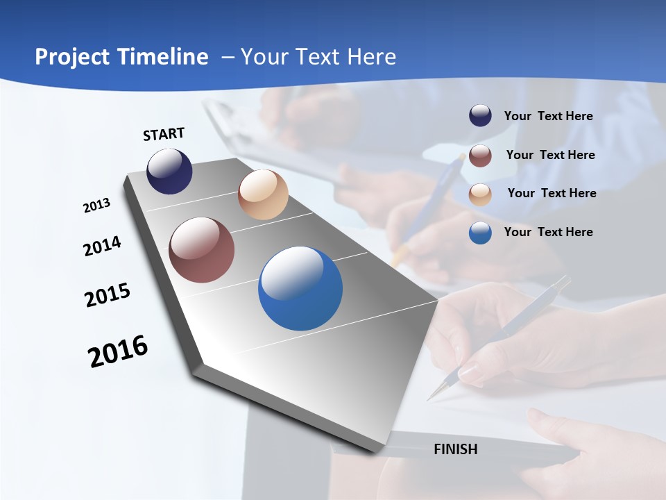 Writing Conference Communication PowerPoint Template