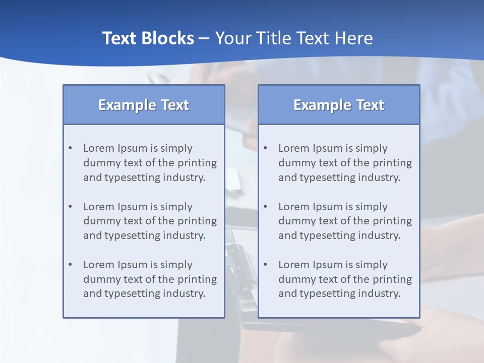 Writing Conference Communication PowerPoint Template