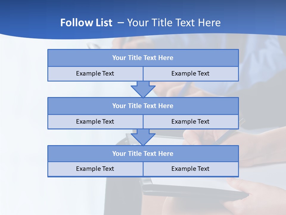Writing Conference Communication PowerPoint Template