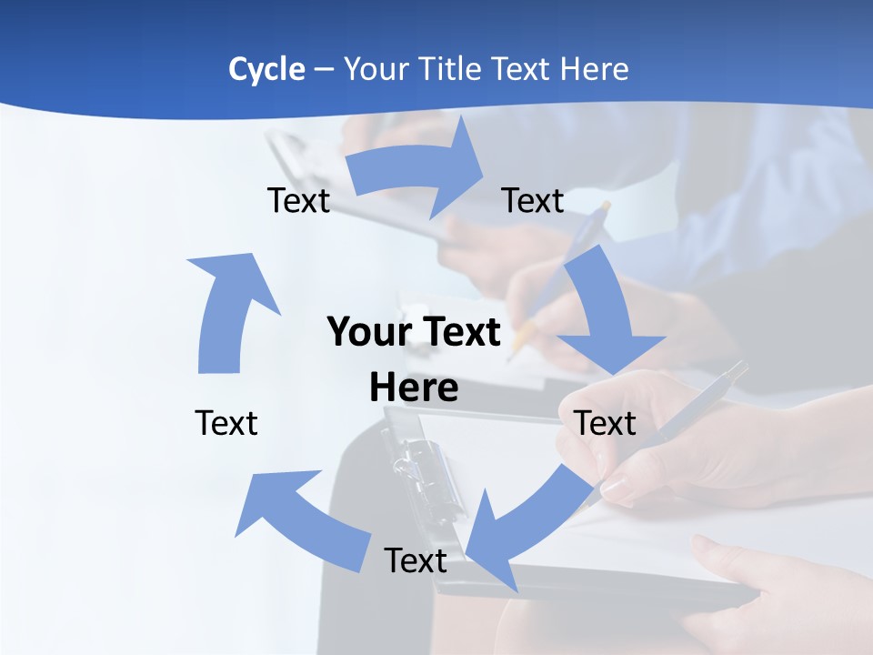 Writing Conference Communication PowerPoint Template
