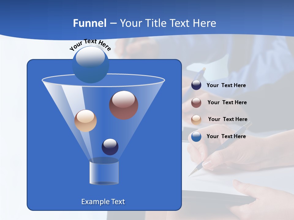 Writing Conference Communication PowerPoint Template