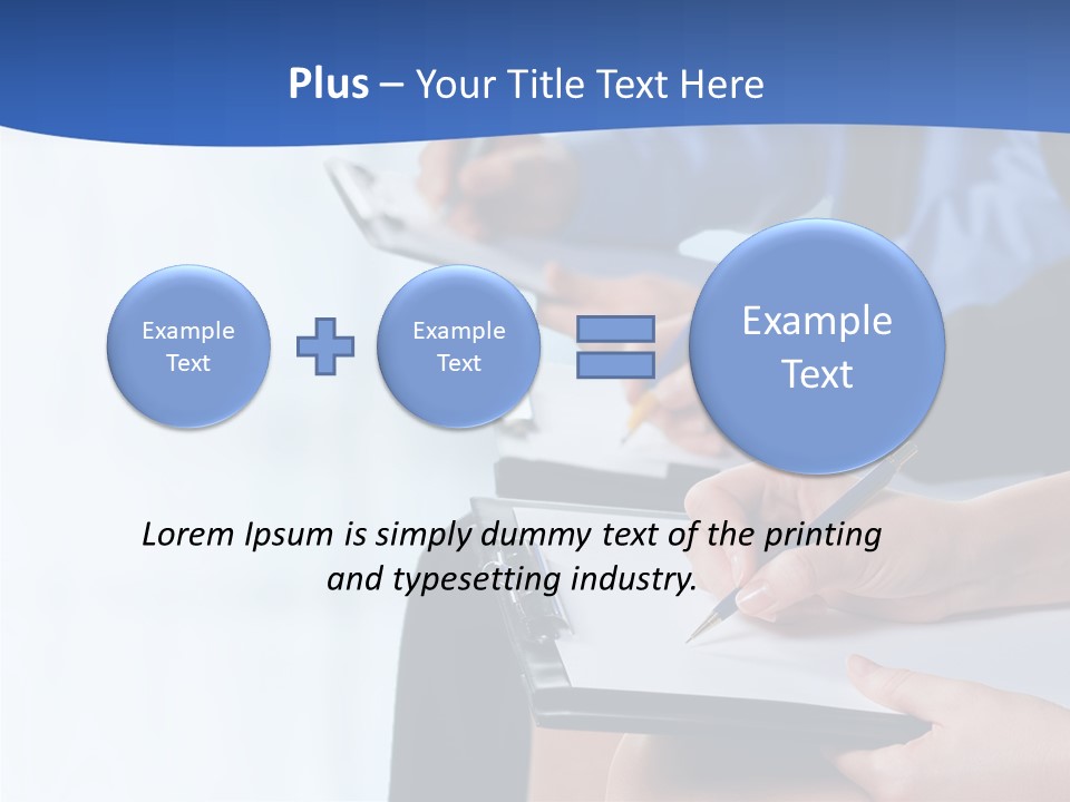 Writing Conference Communication PowerPoint Template