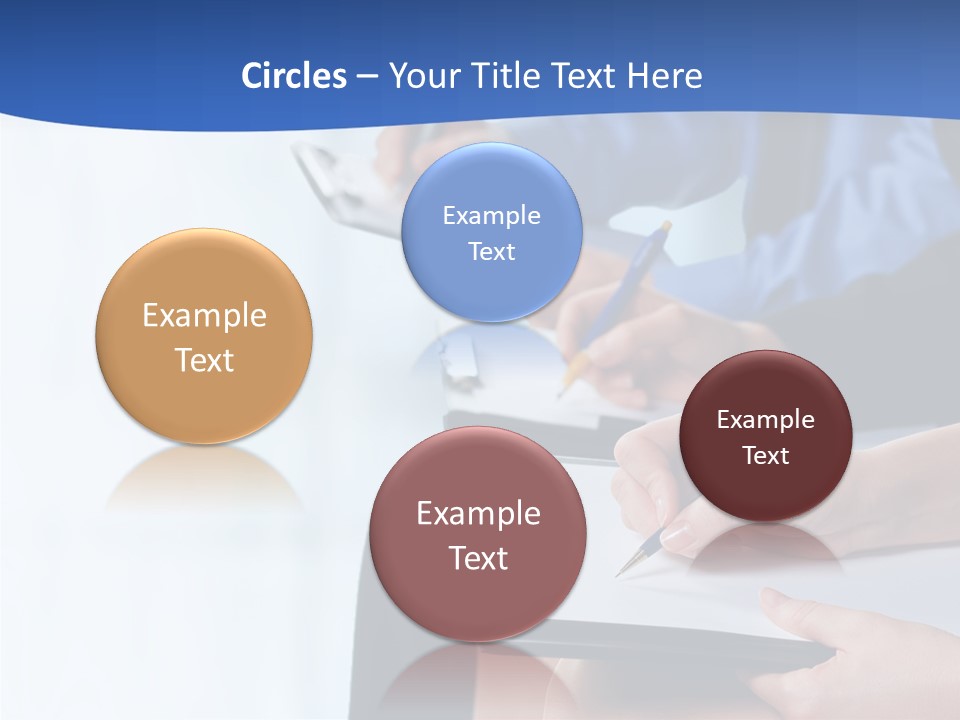 Writing Conference Communication PowerPoint Template