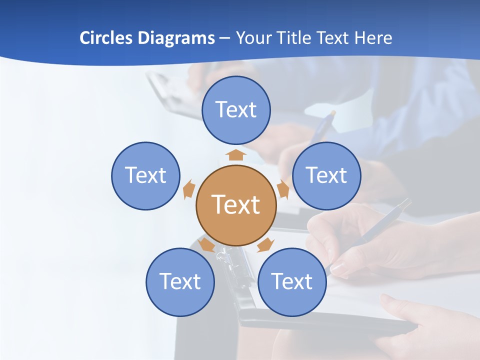 Writing Conference Communication PowerPoint Template
