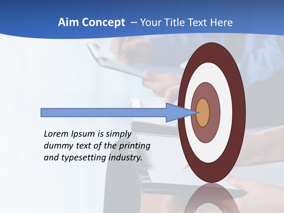 Writing Conference Communication PowerPoint Template