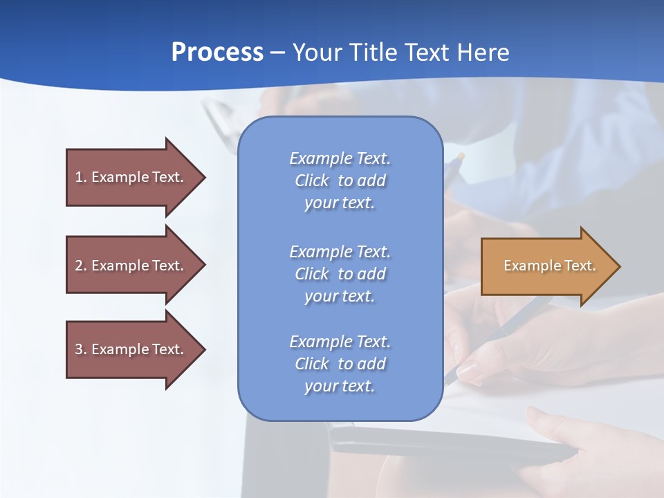 Writing Conference Communication PowerPoint Template