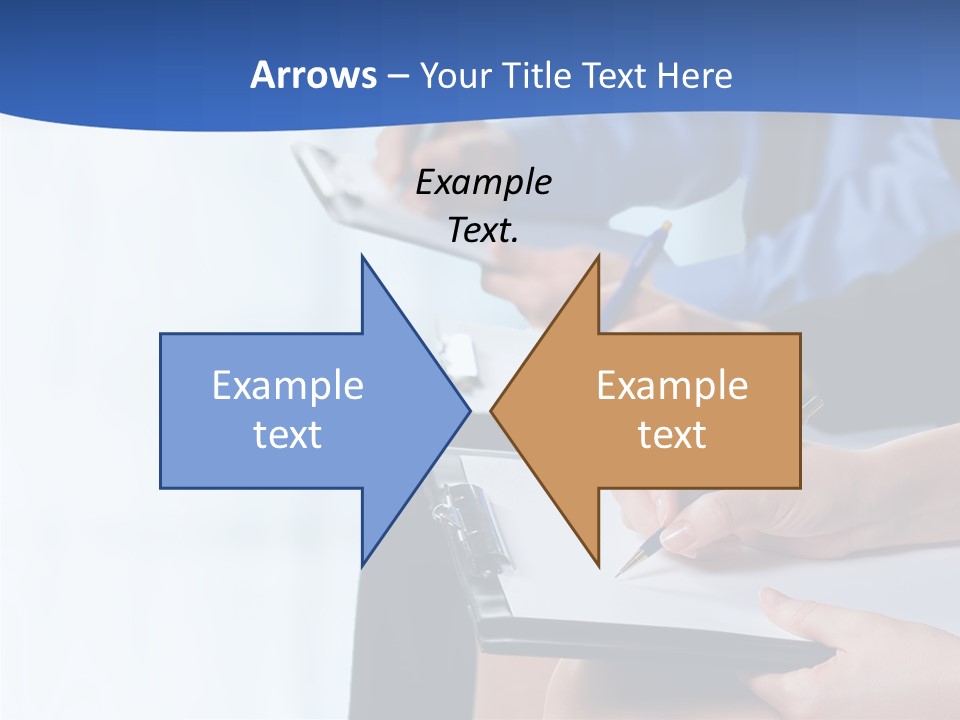 Writing Conference Communication PowerPoint Template