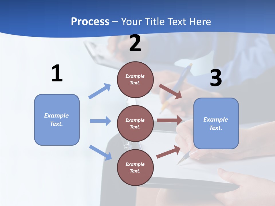 Writing Conference Communication PowerPoint Template