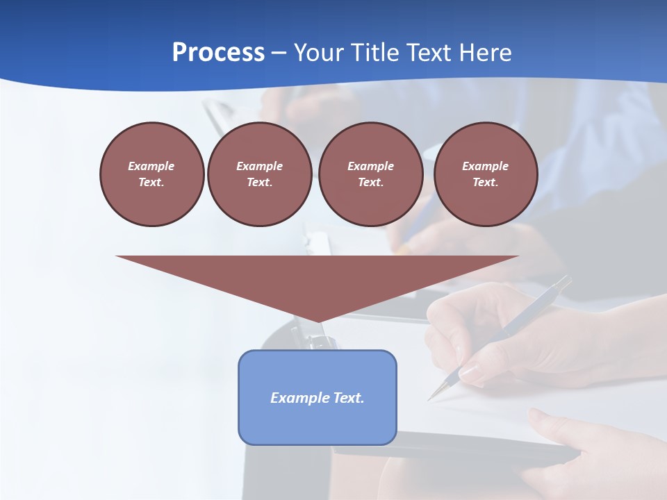 Writing Conference Communication PowerPoint Template