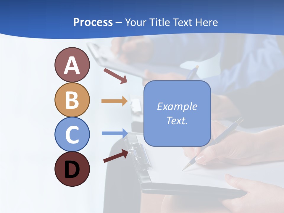 Writing Conference Communication PowerPoint Template