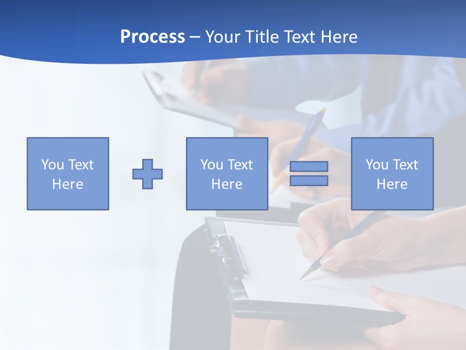 Writing Conference Communication PowerPoint Template