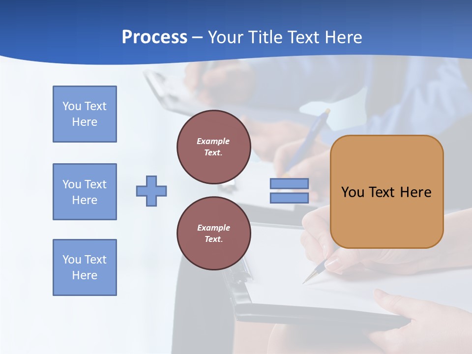 Writing Conference Communication PowerPoint Template