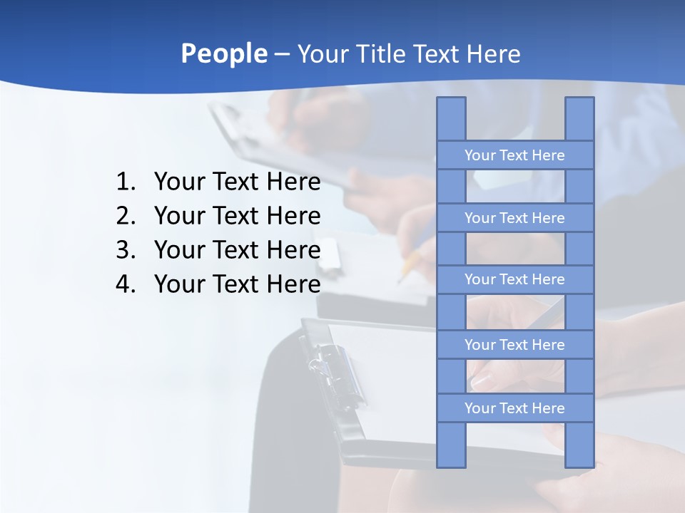 Writing Conference Communication PowerPoint Template