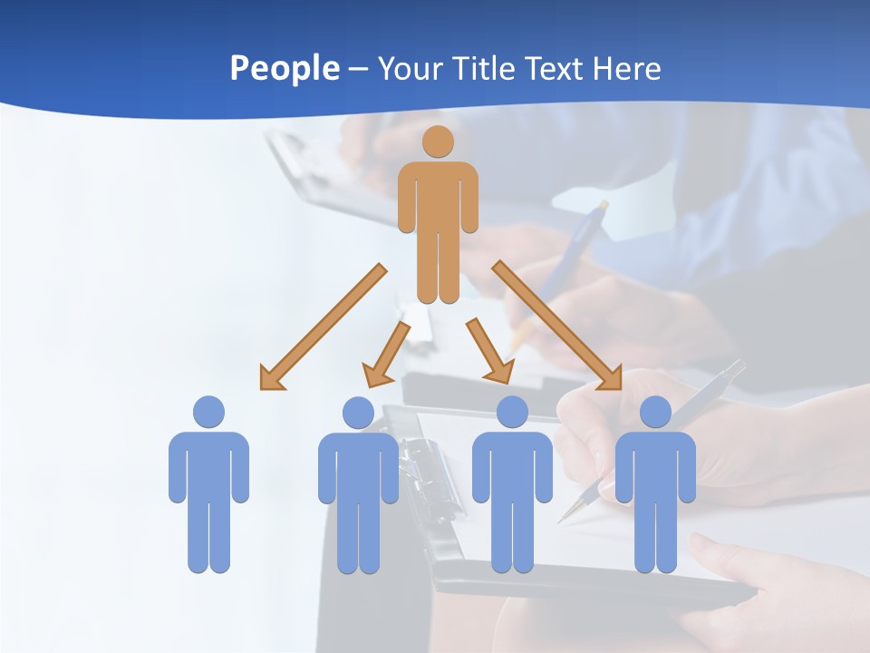 Writing Conference Communication PowerPoint Template