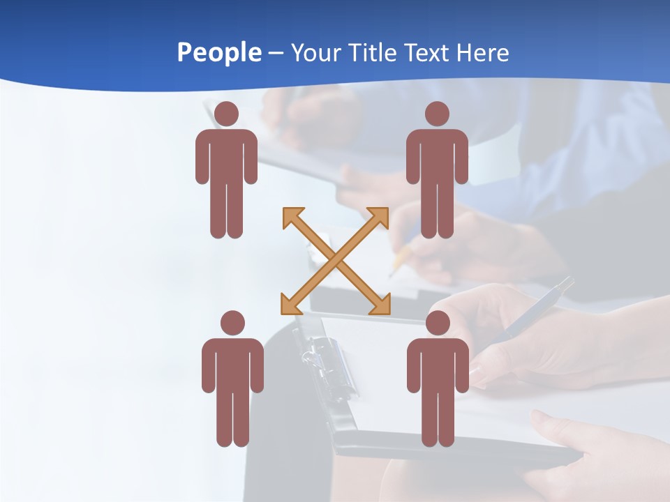 Writing Conference Communication PowerPoint Template