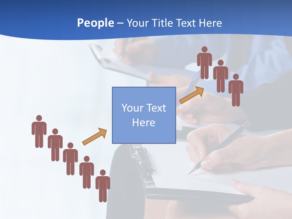 Writing Conference Communication PowerPoint Template