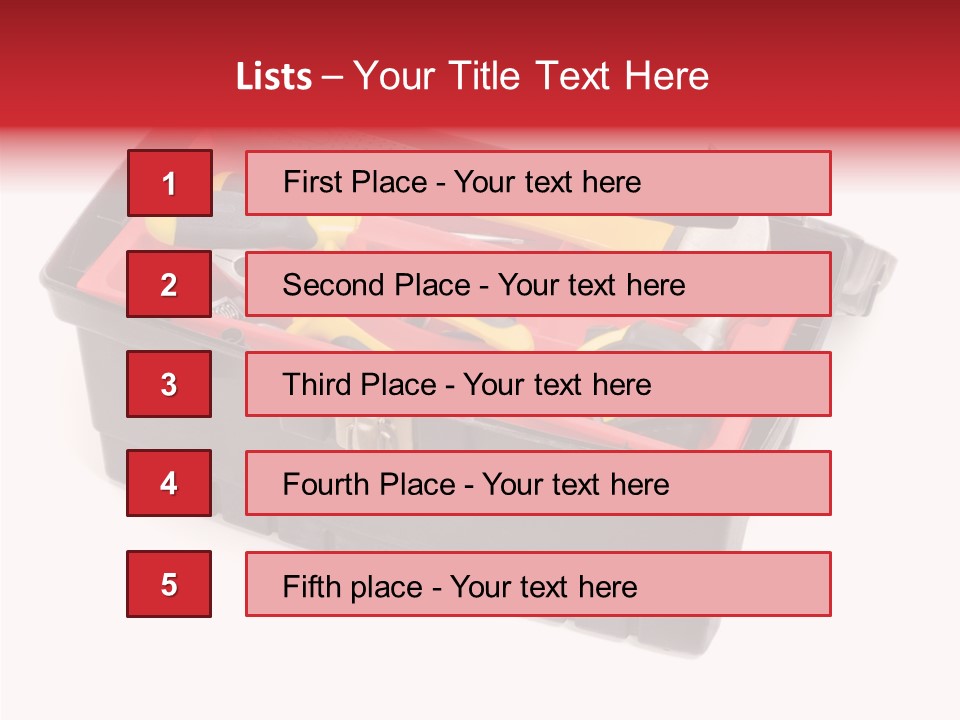 Home Steel Power PowerPoint Template